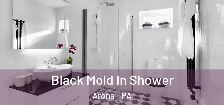  Black Mold In Shower Arona - PA